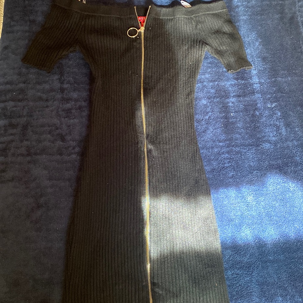 Black Fitted Guess Dress